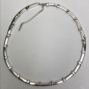Napier Naklace silver Gold tone New